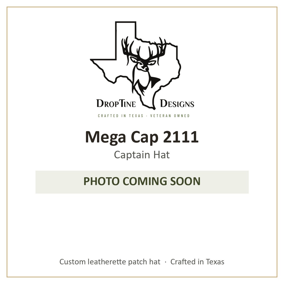 Photo coming soon: Mega Cap 2111 Captain Hat