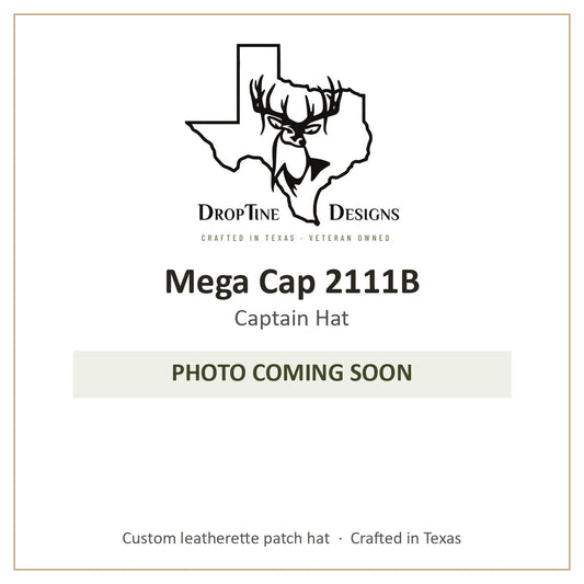 Photo coming soon: Mega Cap 2111B Captain Hat