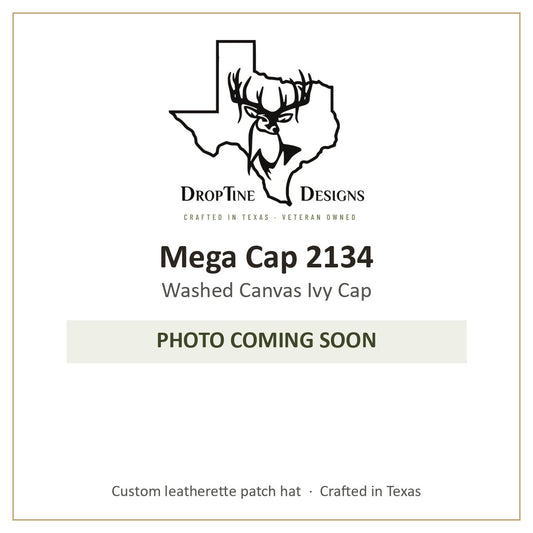 Photo coming soon: Mega Cap 2134 Washed Canvas Ivy Cap