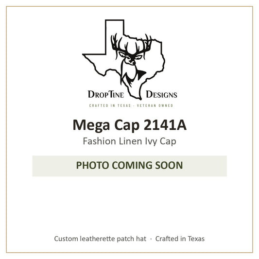 Photo coming soon: Mega Cap 2141A Fashion Linen Ivy Cap