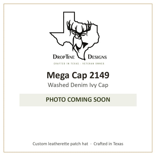 Photo coming soon: Mega Cap 2149 Washed Denim Ivy Cap