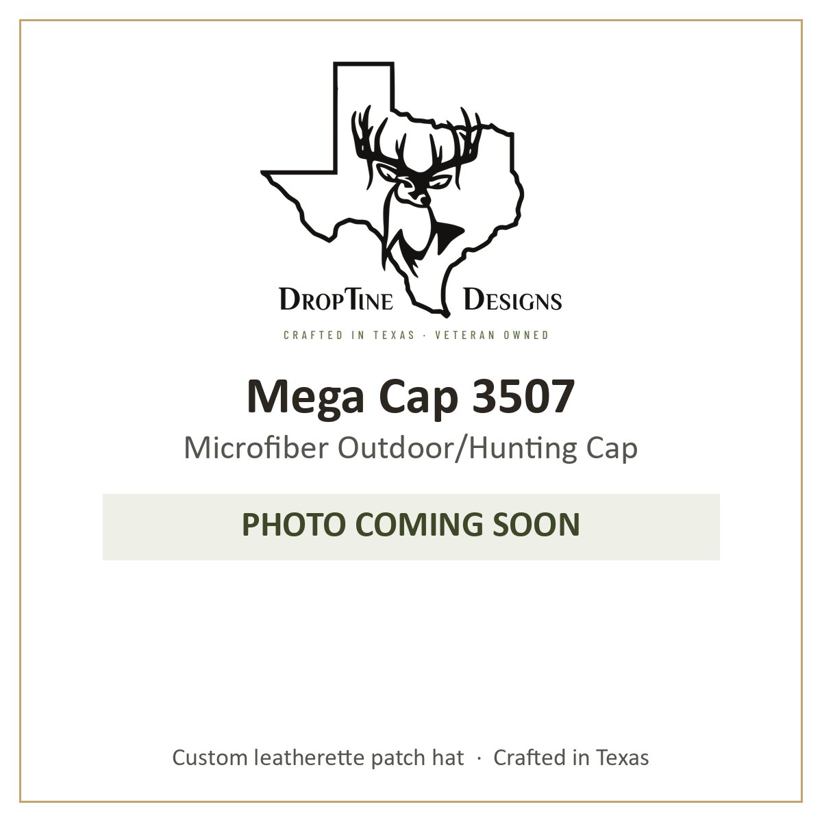 Photo coming soon: Mega Cap 3507 Microfiber Outdoor/Hunting Cap