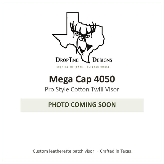 Photo coming soon: Mega Cap 4050 Pro Style Cotton Twill Visor