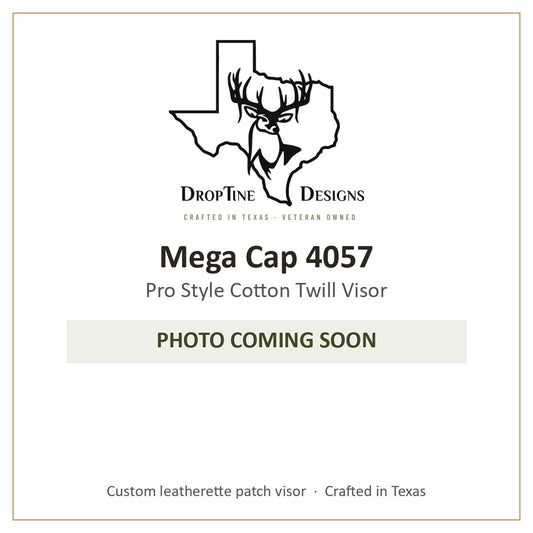 Photo coming soon: Mega Cap 4057 Pro Style Cotton Twill Visor
