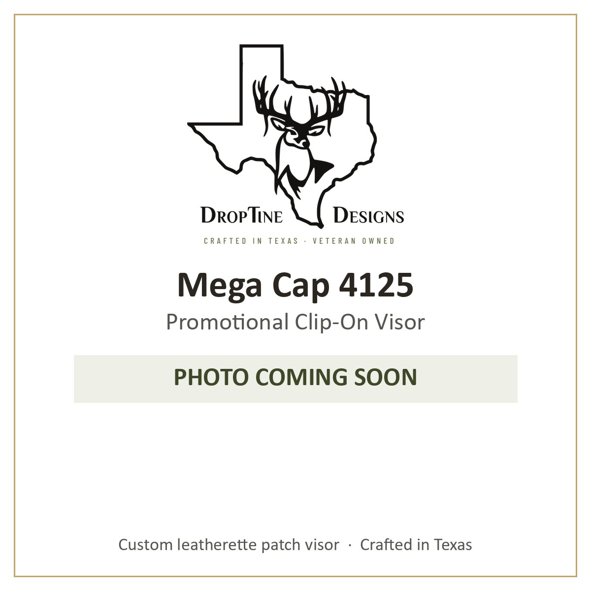 Photo coming soon: Mega Cap 4125 Promotional Clip-On Visor