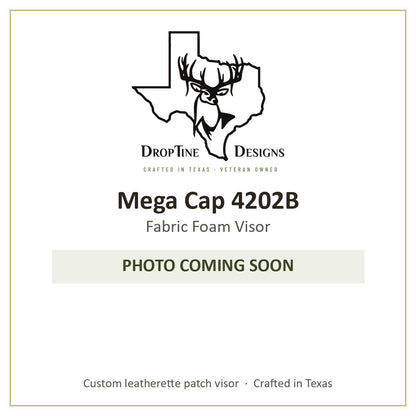 Photo coming soon: Mega Cap 4202B Fabric Foam Visor