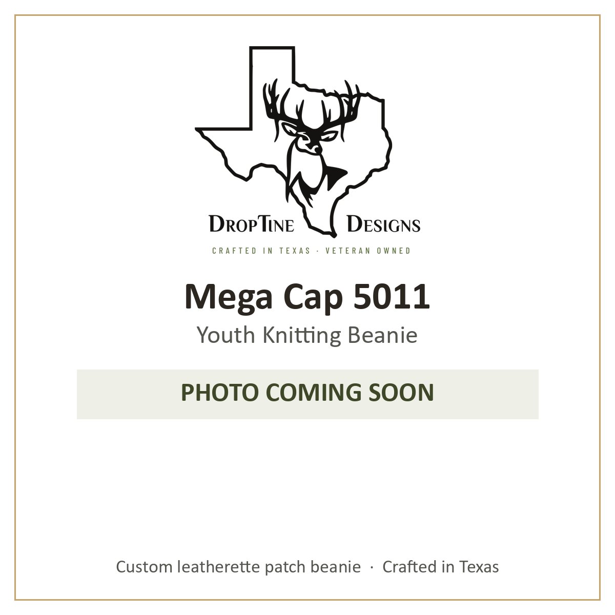 Photo coming soon: Mega Cap 5011 Youth Knitting Beanie