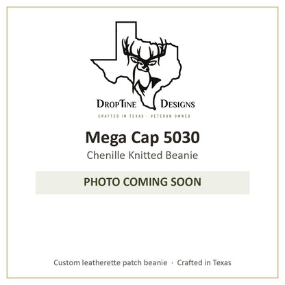 Photo coming soon: Mega Cap 5030 Chenille Knitted Beanie