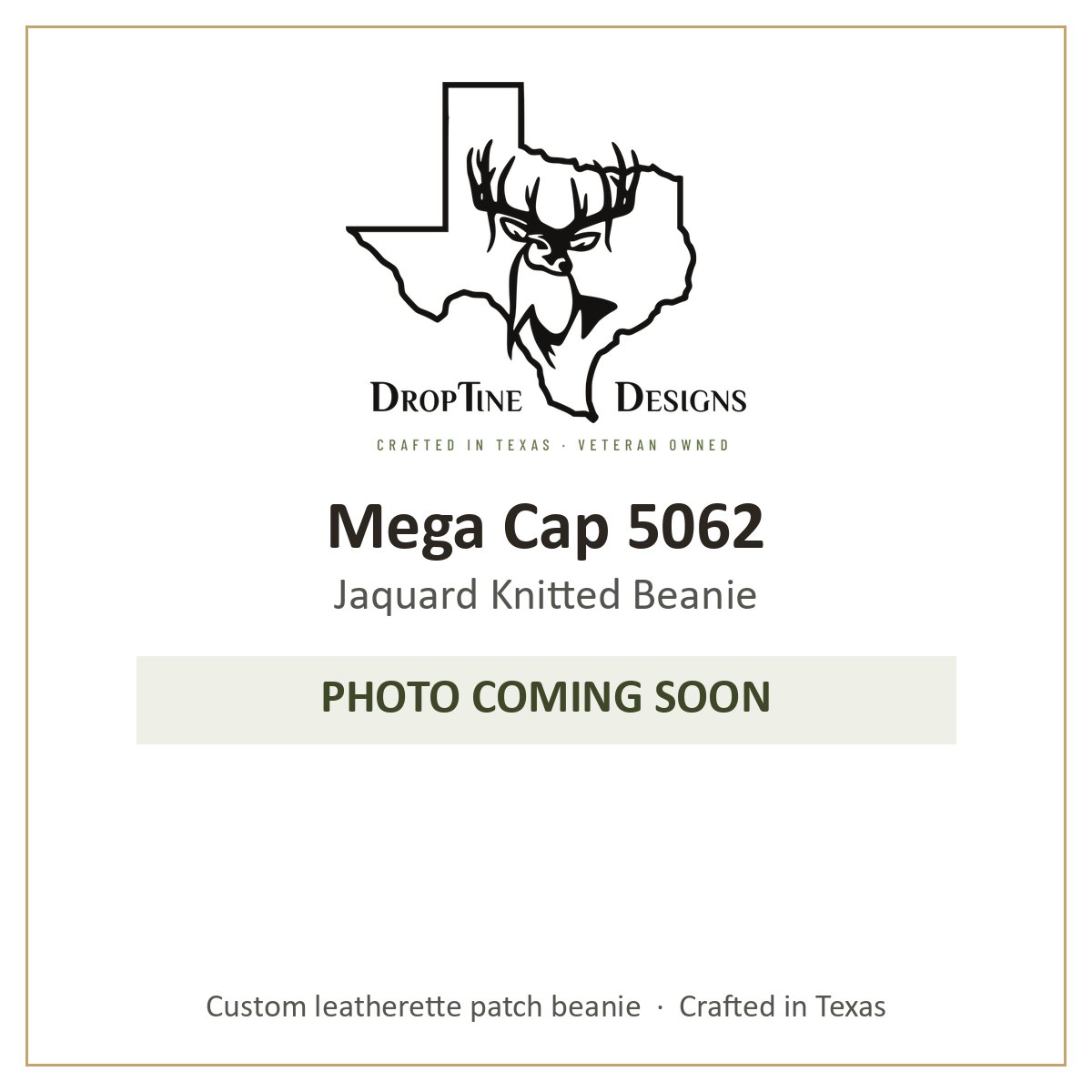 Photo coming soon: Mega Cap 5062 Jaquard Knitted Beanie