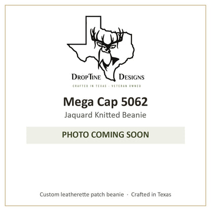 Photo coming soon: Mega Cap 5062 Jaquard Knitted Beanie
