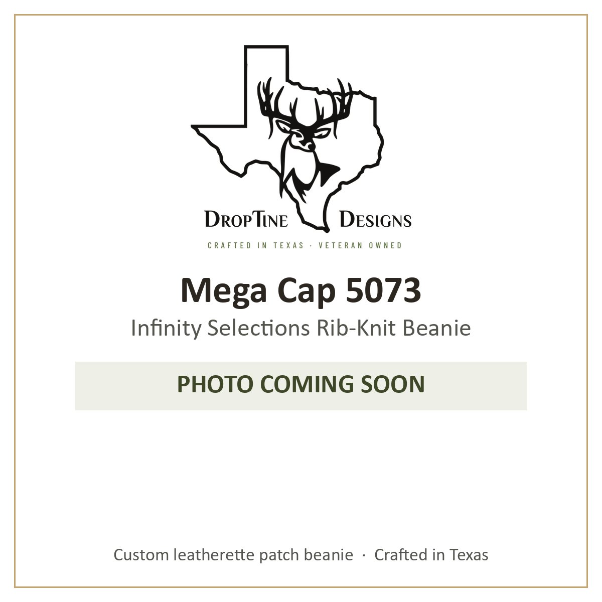 Photo coming soon: Mega Cap 5073 Infinity Selections Rib-Knit Beanie