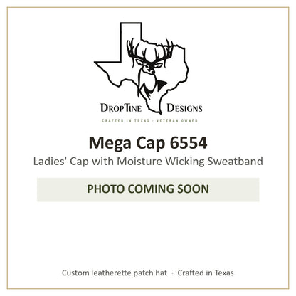 Photo coming soon: Mega Cap 6554 Ladies' Cap with Moisture Wicking Sweatband