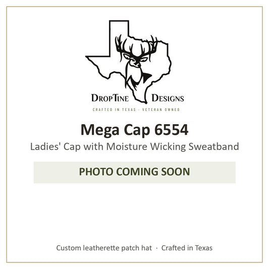 Photo coming soon: Mega Cap 6554 Ladies' Cap with Moisture Wicking Sweatband