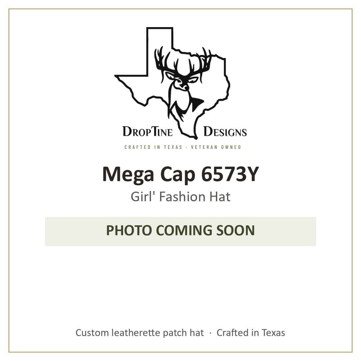 Photo coming soon: Mega Cap 6573Y Girl' Fashion Hat