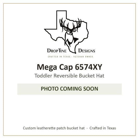 Photo coming soon: Mega Cap 6574XY Toddler Reversible Bucket Hat