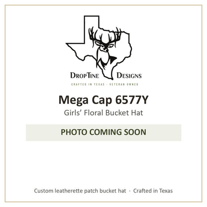Photo coming soon: Mega Cap 6577Y Girls’ Floral Bucket Hat