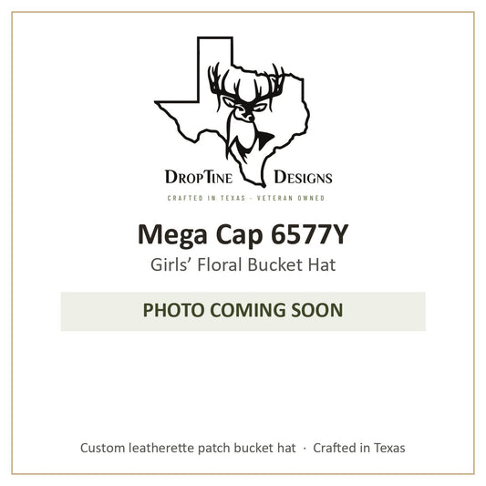 Photo coming soon: Mega Cap 6577Y Girls’ Floral Bucket Hat