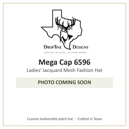 Photo coming soon: Mega Cap 6596 Ladies' Jacquard Mesh Fashion Hat