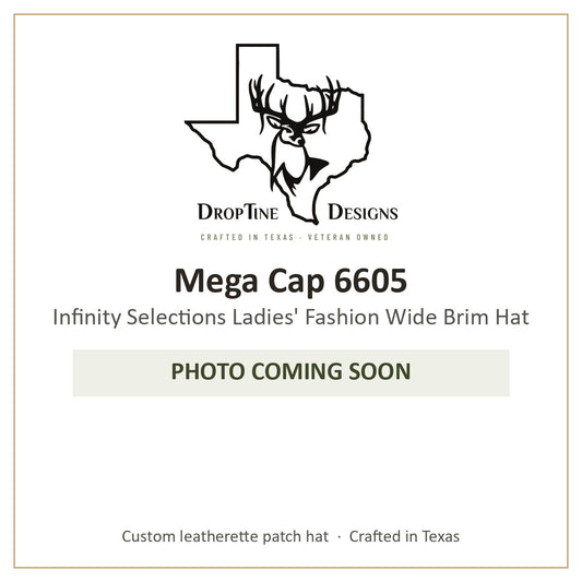 Photo coming soon: Mega Cap 6605 Infinity Selections Ladies' Fashion Wide Brim Hat