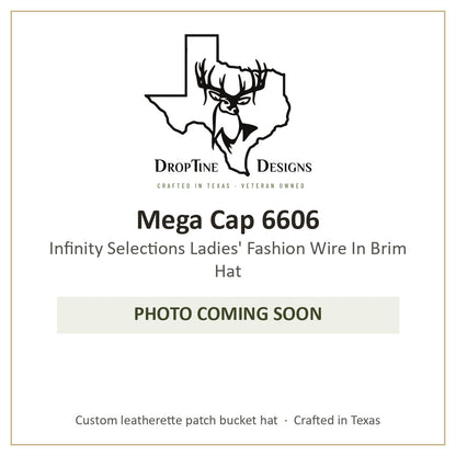 Photo coming soon: Mega Cap 6606 Infinity Selections Ladies' Fashion Wire In Brim Hat