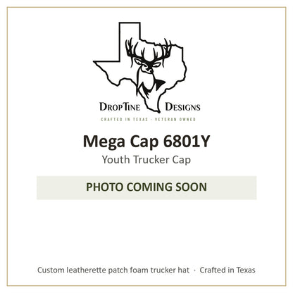 Photo coming soon: Mega Cap 6801Y Youth Trucker Cap