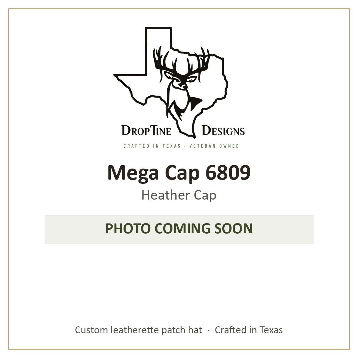 Photo coming soon: Mega Cap 6809 Heather Cap