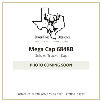 Photo coming soon: Mega Cap 6848B Deluxe Trucker Cap