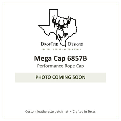 Photo coming soon: Mega Cap 6857B Performance Rope Cap