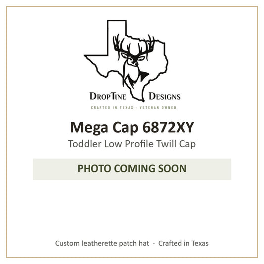 Photo coming soon: Mega Cap 6872XY Toddler Low Profile Twill Cap