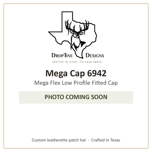 Photo coming soon: Mega Cap 6942 Mega Flex Low Profile Fitted Cap