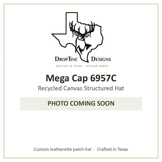 Photo coming soon: Mega Cap 6957C Recycled Canvas Structured Hat