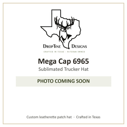 Photo coming soon: Mega Cap 6965 Sublimated Trucker Hat