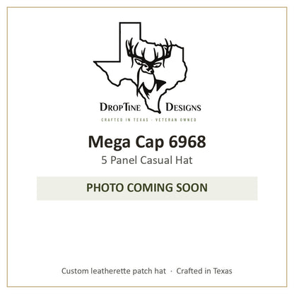 Photo coming soon: Mega Cap 6968 5 Panel Casual Hat