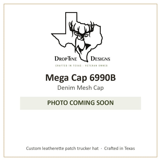 Photo coming soon: Mega Cap 6990B Denim Mesh Cap