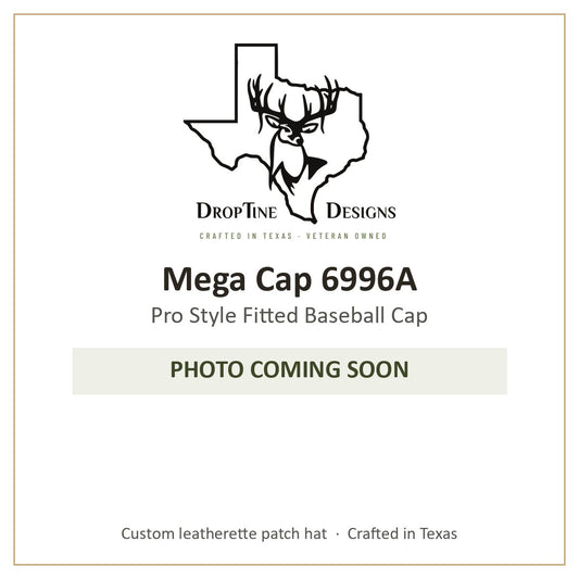 Photo coming soon: Mega Cap 6996A Pro Style Fitted Baseball Cap