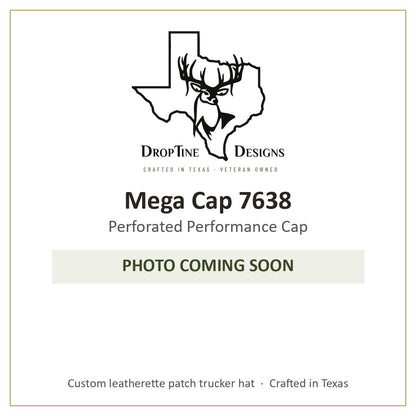 Photo coming soon: Mega Cap 7638 Perforated Performance Cap