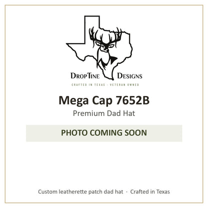 Photo coming soon: Mega Cap 7652B Premium Dad Hat