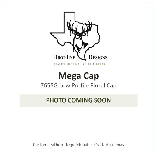 Photo coming soon: Mega Cap 7655G Low Profile Floral Cap