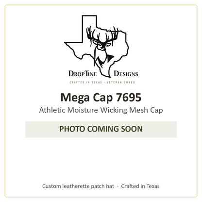 Photo coming soon: Mega Cap 7695 Athletic Moisture Wicking Mesh Cap