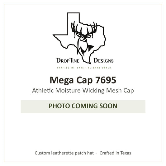 Photo coming soon: Mega Cap 7695 Athletic Moisture Wicking Mesh Cap