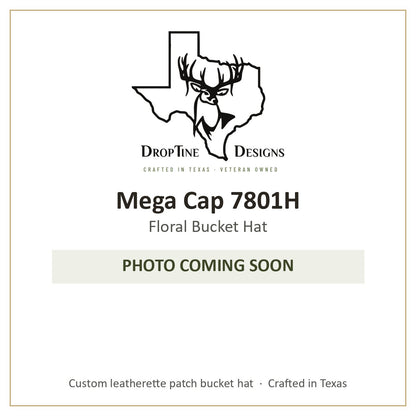 Photo coming soon: Mega Cap 7801H Floral Bucket Hat
