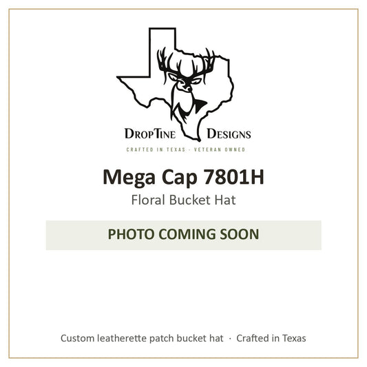 Photo coming soon: Mega Cap 7801H Floral Bucket Hat