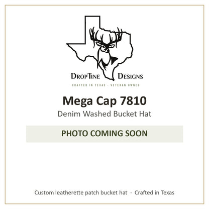 Photo coming soon: Mega Cap 7810 Denim Washed Bucket Hat
