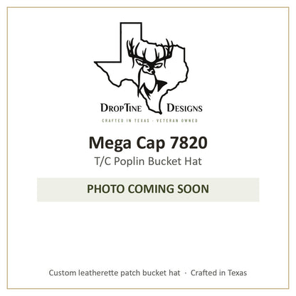 Photo coming soon: Mega Cap 7820 T/C Poplin Bucket Hat