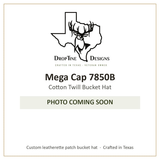 Photo coming soon: Mega Cap 7850B Cotton Twill Bucket Hat