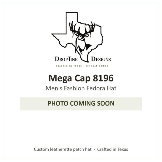 Photo coming soon: Mega Cap 8196 Men's Fashion Fedora Hat