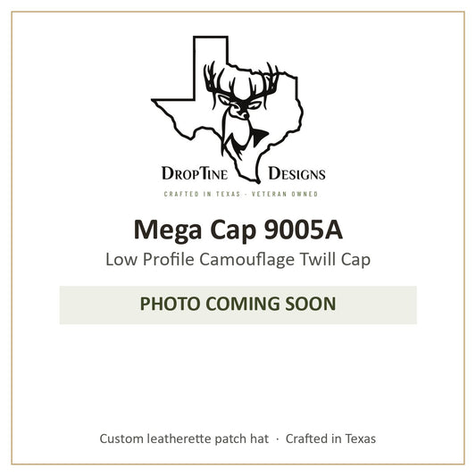 Photo coming soon: Mega Cap 9005A Low Profile Camouflage Twill Cap