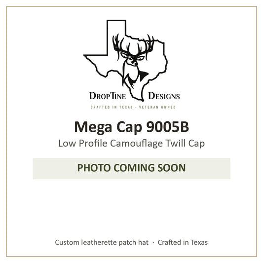 Photo coming soon: Mega Cap 9005B Low Profile Camouflage Twill Cap