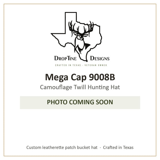 Photo coming soon: Mega Cap 9008B Camouflage Twill Hunting Hat