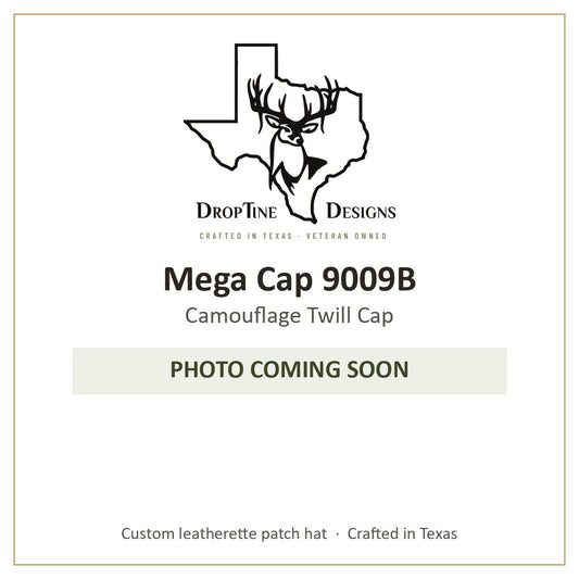 Photo coming soon: Mega Cap 9009B Camouflage Twill Cap